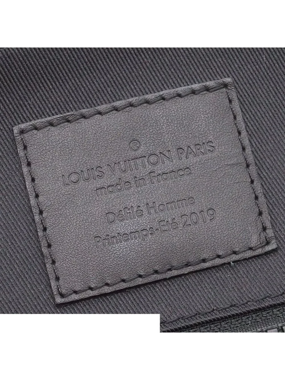 Louis Vuitton Christopher GM Noir Monogram Taurillon Backpack